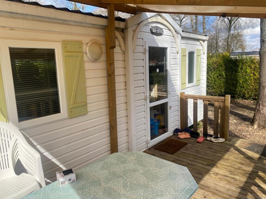 Mobil-Home Au Parc Des Roches Saint-Chéron Eksteriør billede