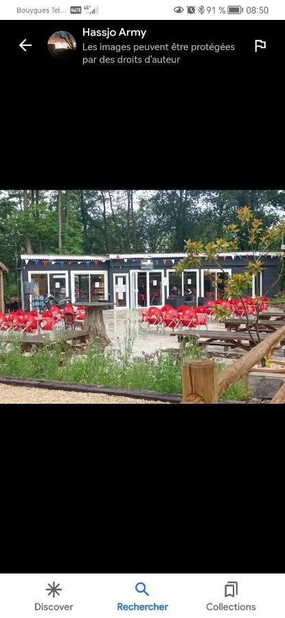Mobil-Home Au Parc Des Roches Saint-Chéron Eksteriør billede